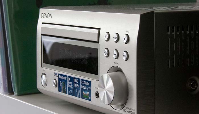 Купить ресивер Denon RCD-M41DAB Black по цене 49990 руб. в Москве